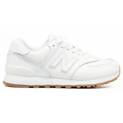 Кроссовки New Balance 574 White с мехом